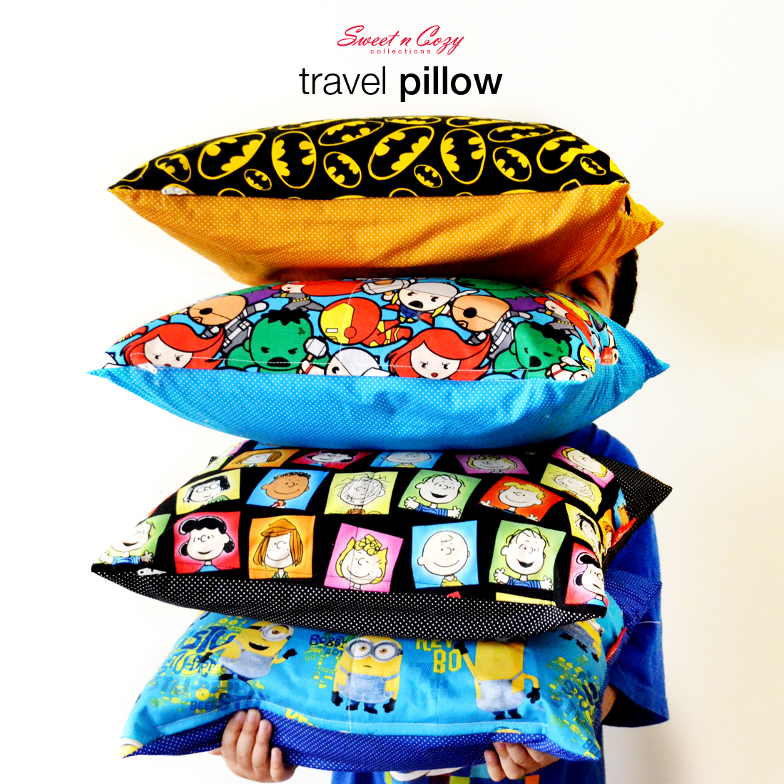 New Travel Pillow with Pocket