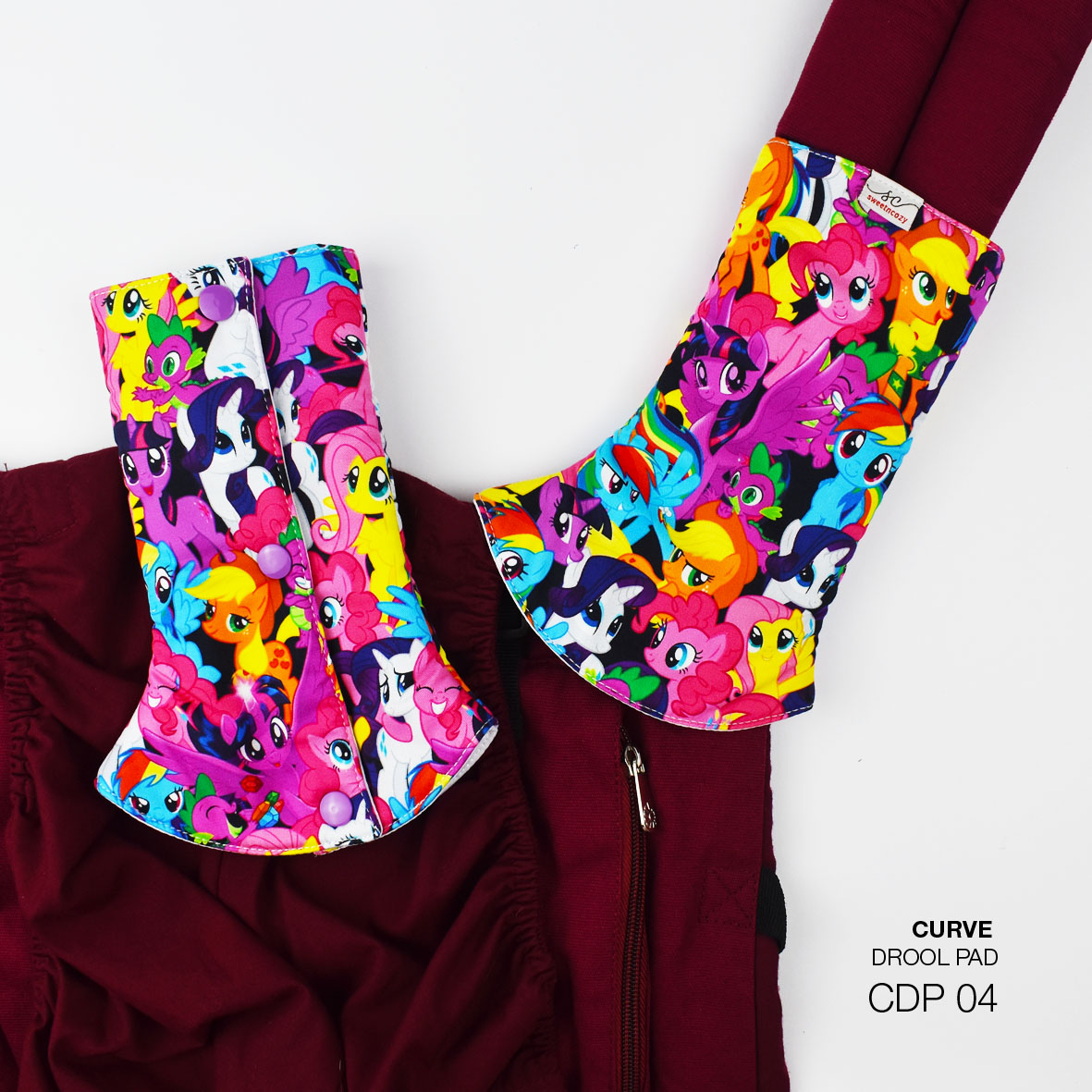 CDP 04 Curve Drool Pad - SweetnCozy