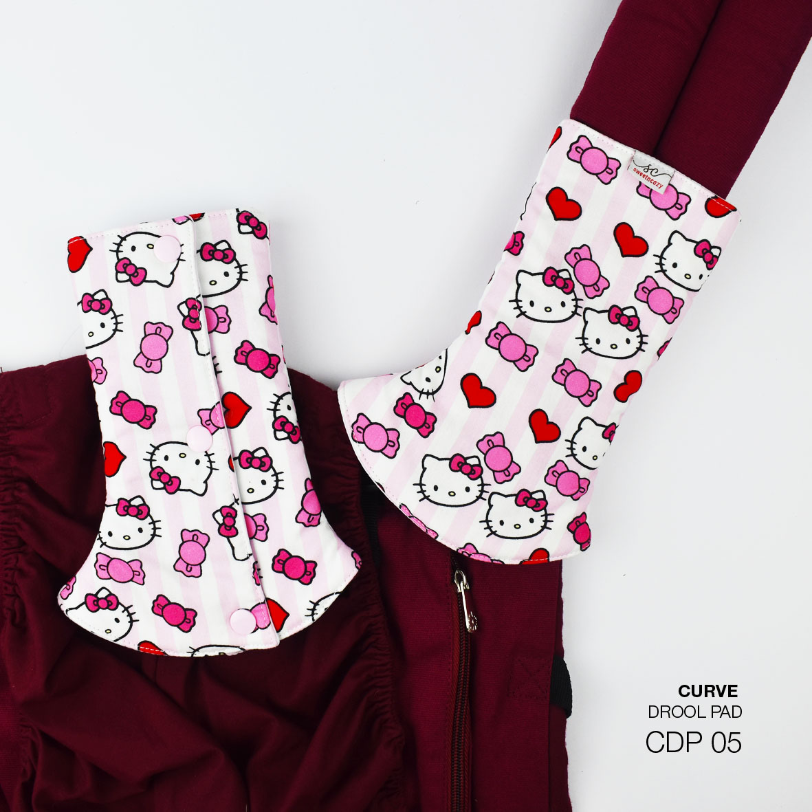 CDP 05 Curve Drool Pad - SweetnCozy